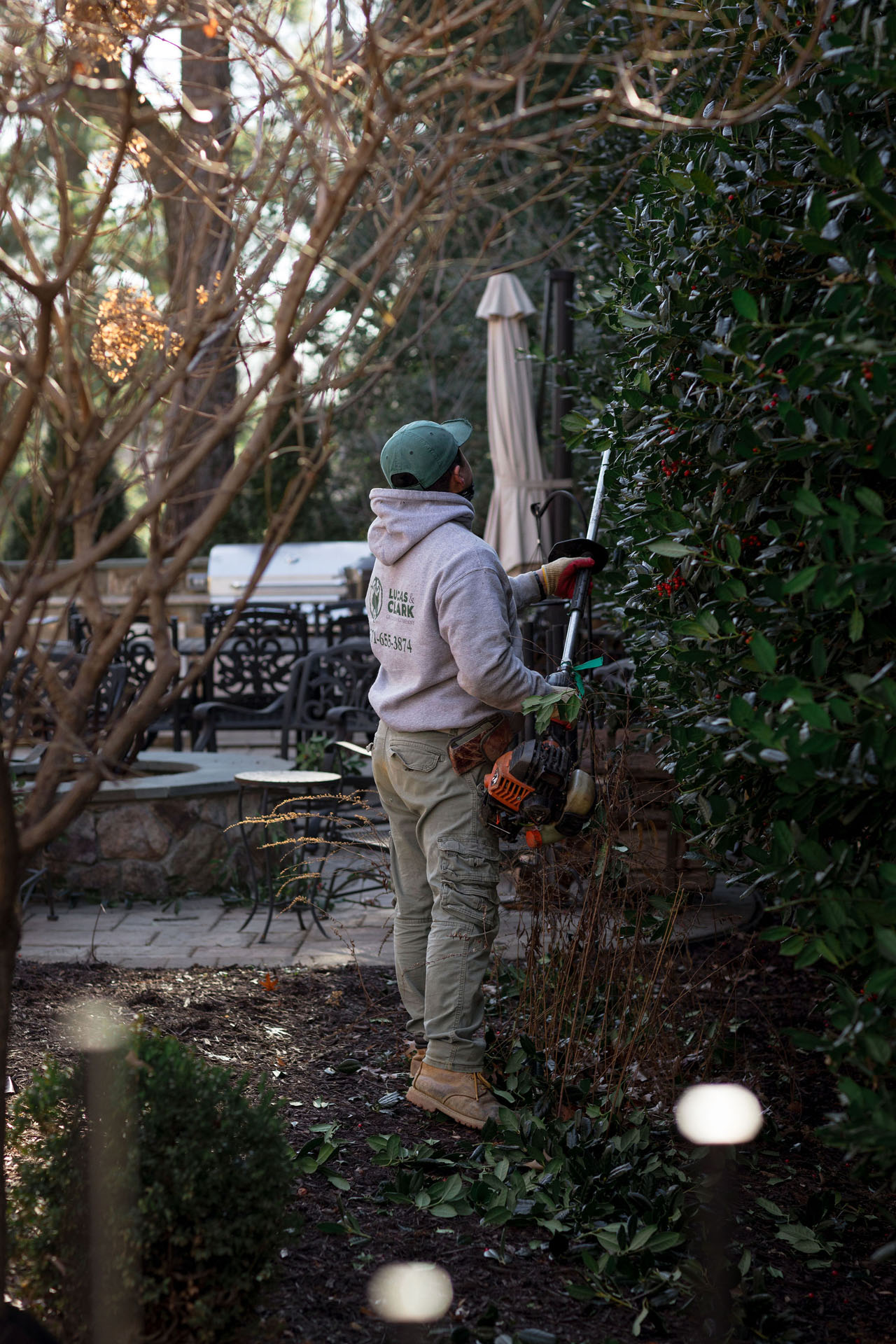 trimming and pruning