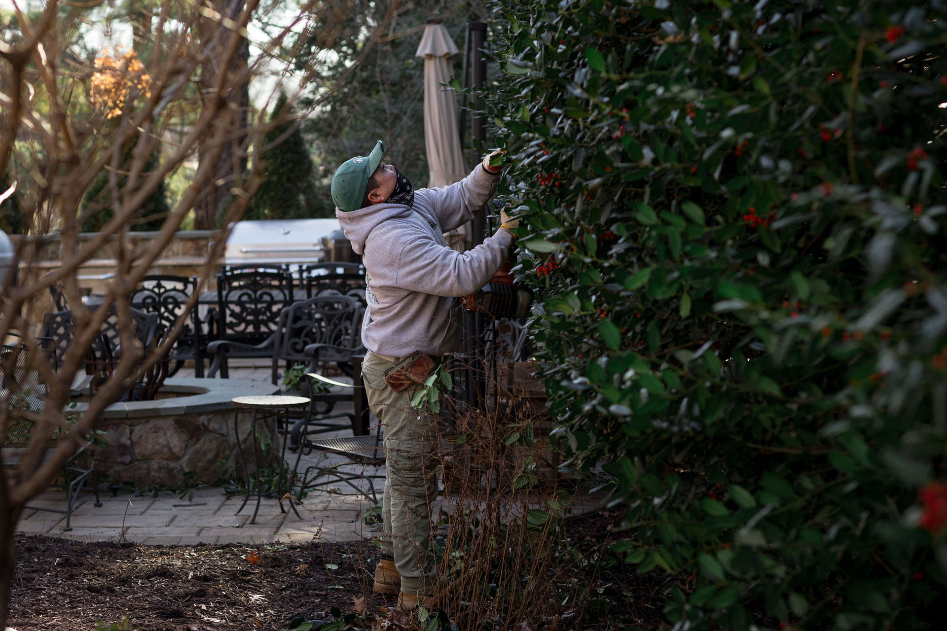 winter landscaping services