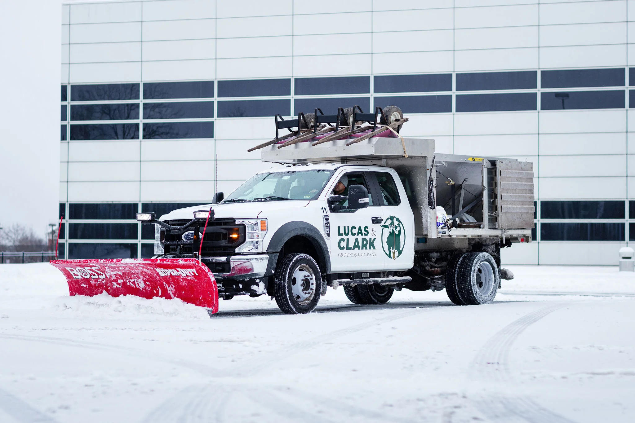 Lucas and Clark snow removal